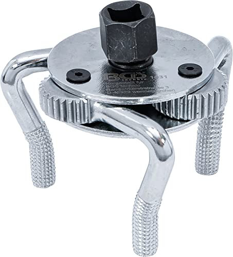 BGS 1031 | Ölfilterspinne, 3-armig | für Ölfilter Ø 60 - 100 mm | inkl. Adapter