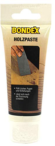 Bondex 352641 Pasta-Stucco per Legno per Riparazione Crepe e Fori, Mogano Scuro, 0.06 kg