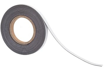 MAUL HEBEL Magnetband, Länge: 10 m, Breite: 25 mm, schwarz