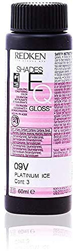 Redken rotken Shades EQ Equalizing Conditioning Color Gloss, 09 V platinum ice, 1er Pack (1 x 60 ml)