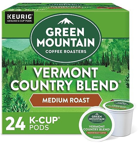 Green Mountain Coffee, Vermont Country Blend, K-Cup Portion Pack For Keurig Brewers 24-Count