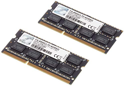G.Skill PC3-8500 arbetsminne 8 GB (1 066 MHz, 204-polig) DDR3-RAM Kit
