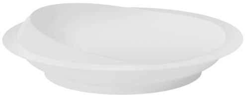 Aidapt Large Scoop Plate Eating Aid With Suction Base For Elderly and Disabled and Users With Limited Dexterity