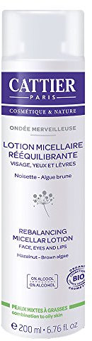 Cattier ondée merveilleuse lotion micellaire rééquilibrante 200ml