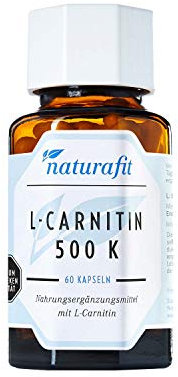 naturafit L-Carnitin 500 K Kapseln, 60 St. Kapseln