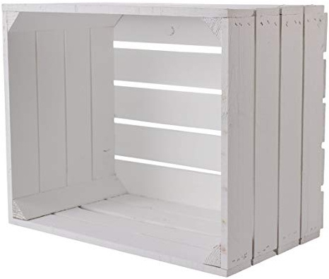 5-pack vit äppellåda/fruktlåda/trälåda/päronlåda/vinlåda