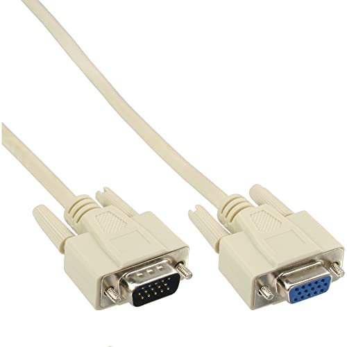 InLine 17732 VGA Verlängerung, 15pol HD Stecker / Buchse, 2m