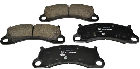 HELLA 8DB 355 019-731 Brake pad set - prepared for wear indicator - T2150 - for e.g. PORSCHE