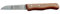 Marsvogel - Omas Gemüsemesser - gerade Klinge - Griffe aus Holz - nicht rostfrei aus Gußstahl - Made in Solingen