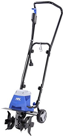 AAVIX AGT307 10 Amp Electric Tiller/Cultivator, 13, Black/Blue