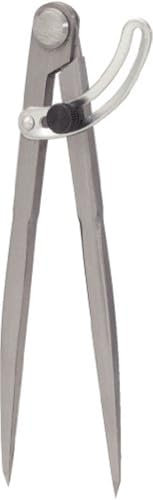 KS Tools 300.0419 Compasso a Punte Fisse con Arco di Regolazione, 600 mm