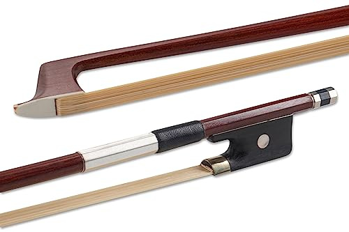 GEWA Pure Arco de Viola 4/4 - Crin Natural - Barra Redonda - Nuez de Madera Dura