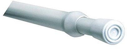 Dalbury Easy fit Aluminium Extendable Tension Rod - Spring loaded Twist and Fit Net curtain rod (60cm - 100cm)