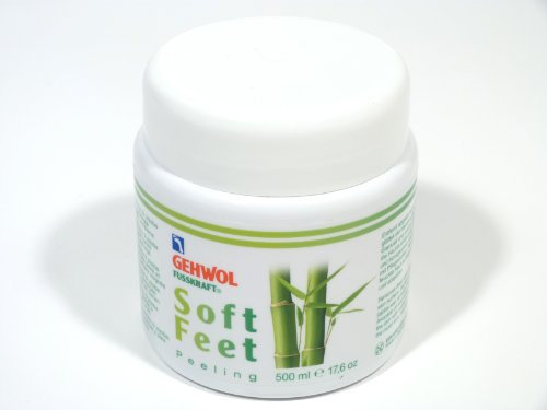 GEHWOL Fusskraft Soft Feet Peeling Fußpeeling mit Bambus, Jojoba, 500 ml