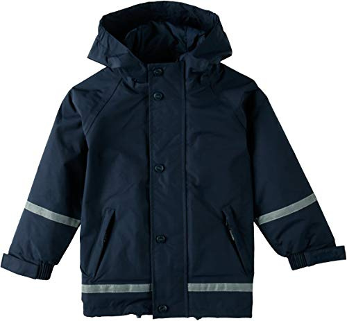 BMS atmungsaktive Regenjacke für Kinder, Marine, Größe 110