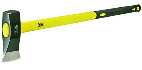 Vigor - Maza para cortar leña Vigor-Gs, Mango sintético, Ergonómico, Yellow