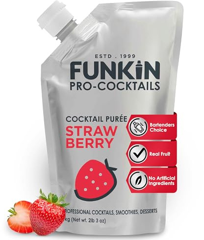 Funkin FNKN018 Purees jordgubbe, 1,05 kg vikt