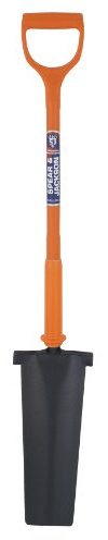 Spear & Jackson 2159PF/INS isolierte Polyfaser-Newcastle-Drainageschaufel mit Trittkante