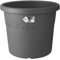elho algarve Cilindro Rollen 48 Blumentopf – Rundes Pflanzengefäß in Anthrazit – Ideale Dekoration für den Außenbereich – Ø 48 x H 40.2 cm