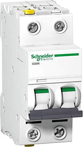 Schneider Electric Leitungsschutzschalter Acti9 iC60N, 2-polig, 16A, B-Charakteristik, Artikelnummer A9F03216