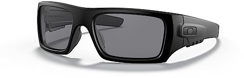 Oakley Herren Det Cord Sonnenbrille, Mattschwarz-grau, XL