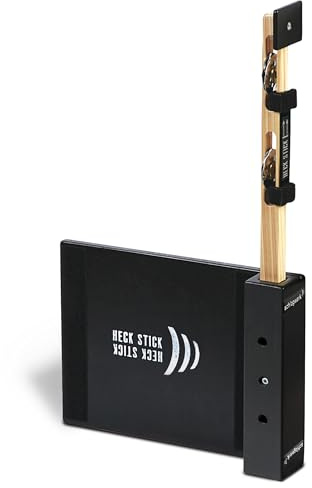 Schlagwerk HECK75 Heck Stick - Cajon Erweiterung - Add-on für Drumbox ähnlich HiHat - passt für jede Sitztrommel - Schellen Zubehör für Kistentrommel - Mach Deine Cajon zum ultra-kompaktem Drumset!
