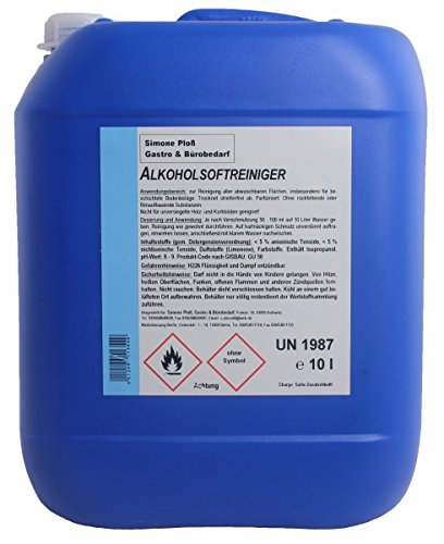 Alkohol-Softreiniger Allzweckreiniger Universalreiniger Alkoholreiniger 10L