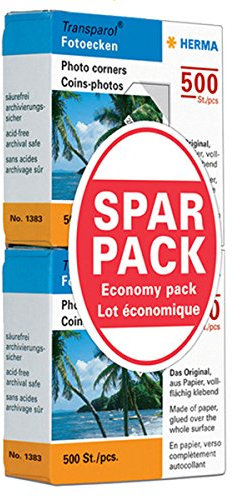 Herma Fotoecken Sparpack 2x500St