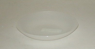 Scodella - piatta - plastica - trasparente - Ø 17,5 cm profondità 4 cm