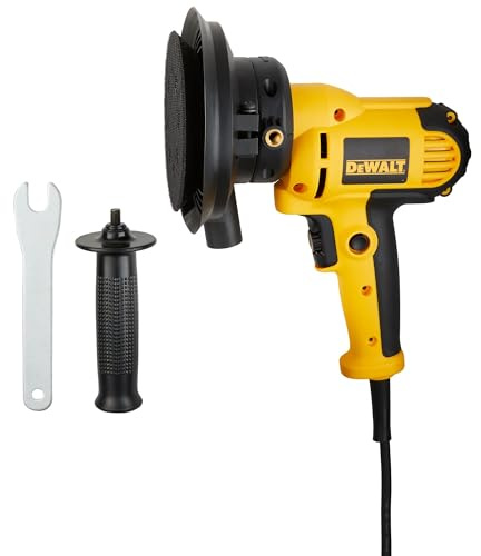 DEWALT Rotary Sander, Variable Speed, Dust Shroud, 5-Inch (DWE6401DS)