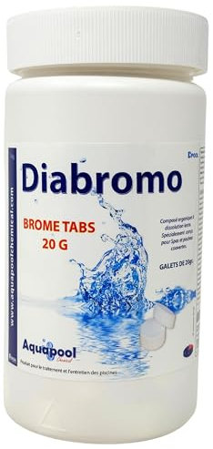 Diabromo: Brominated Disinfectant for Pools. 1 Kg Can