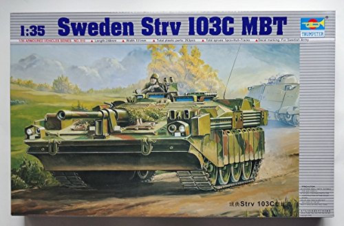 Trumpeter 00310 Modellbyggsats svensk tung stridsvagn Strv 103C