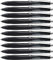 Schneider 135301 Haptify Kugelschreiber (Strichstärke Mittel) 10er Pack schwarz