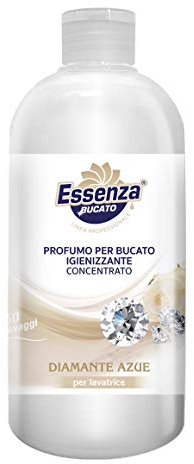 Liquido Essenza profuma bucato Igienizzante Diamante Azue 500 ML