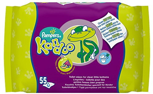 Kandoo Lingettes x55 Melon - Lot de 4