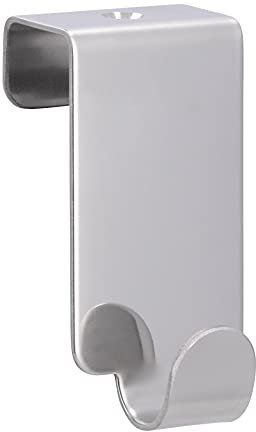 SIRO Türgarderobe 2187 Einzelhaken | Schlicht, Universal | Stahl Chrom glänzend | 60 mm x 30 mm x 32 mm | 2179-60ZN1V5B | Inhalt 5 Stück