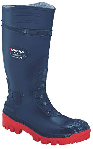 Cofra 00300-016.W44 - Stivali di sicurezza TYPHOON BLUE/RED S5 SRC, taglia 44
