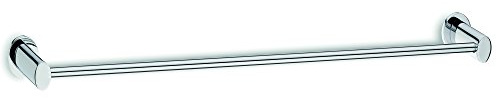 kela Handtuchhalter Wandmontage 59,5cm, Handtuchhalter ohne Bohren, Handtuchstange, MAKIRA, Messing verchromt, glänzend
