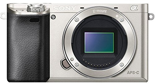 Sony Alpha a6000 Mirrorless Digital Camera 24.3MP SLR Camera with 3.0-Inch LCD - Body Only (Silver)