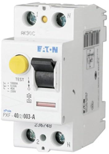 Eaton 236748 FI-Interrupteur, 40 A, 2P, type A 30 mA,