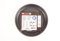 FMprofessional Pizzablech Ø 18 cm, hochwertiges Pizzabackblech, rundes Backblech aus Blaublech, Blech für tiefgekühlte und selbstgemachte Pizza, qualitative Pizzaform, Menge: 1 Stück
