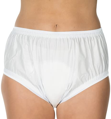 Suprima PVC Inkontinenz Slip Schlupfform Art. 1-206-001 (unisex) - Gr. 38 - weiss