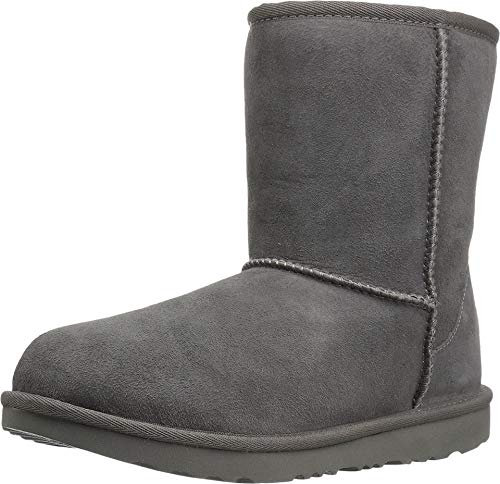 UGG Unisex Kids Classic II Fashion Boots,Grey,5 UK Child