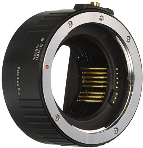 Fotodiox Pro 31mm Automatic Macro Extension Tube Compatible with Canon EOS EF/EF-S Cameras