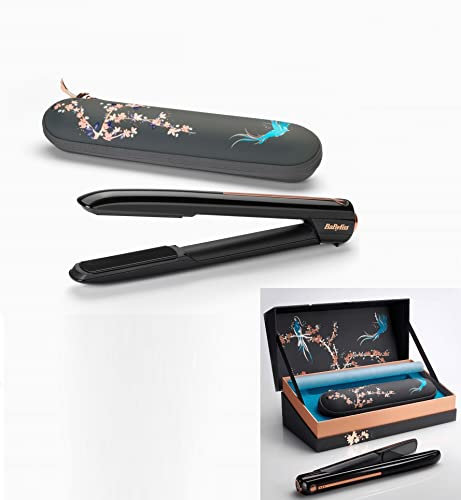 Babyliss 9000U Glätteisen kabellos, Haarglätter mit Akku -UVP199€- Keramikplatten für glattere Haare, 15 Sek. Schnellheizung, Haare glätten 200°C max, ohne Kabel, 500gr leicht