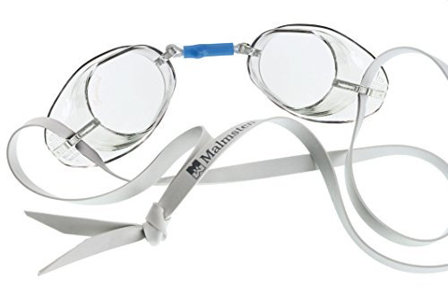 Beco Beco Malmsten Schwedenbrille Standard Schwimmbrille, Weiß/farblos, Einheitsgröße