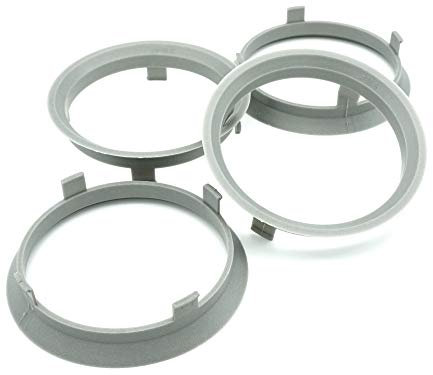 Felgenfactory - 4 anelli di centraggio 70,1 x 66,6 mm - grigio - compatibile con autovetture