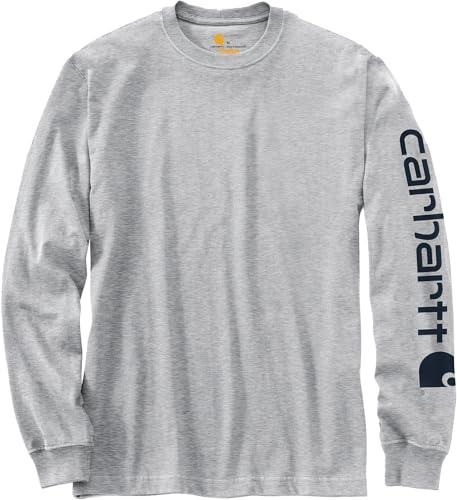 Carhartt EK231 T-Shirt Homme - Gris (Heather Grey) - L
