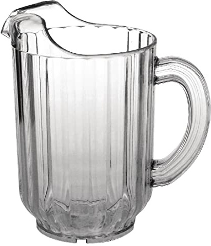 Kristallon Pitcher Brocca lavabile in lavabicchieri 1,4 l, 200 x 117 mm