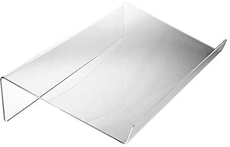 Holyart Leggii da Tavolo: Leggio plexiglass mm 3 stondato, 30 x 45 cm (11.82 x 17.73 INC.)